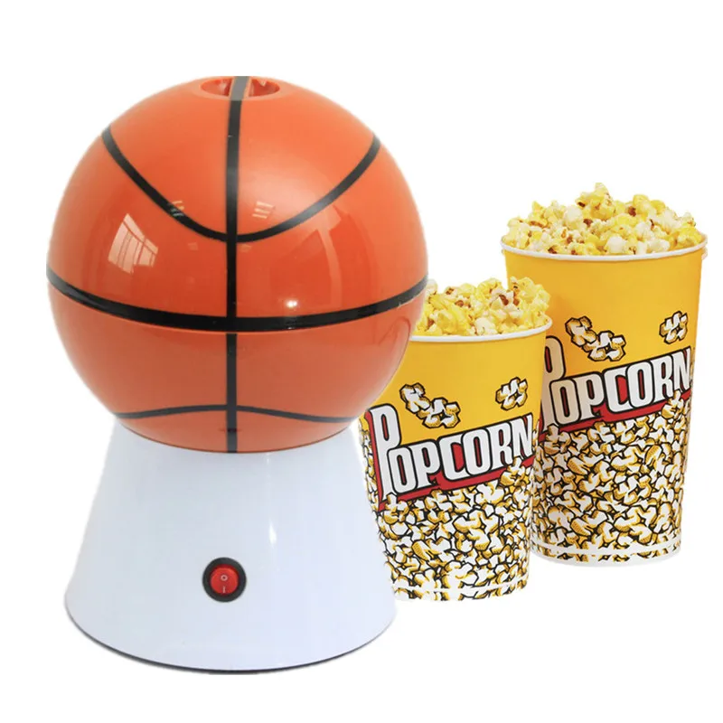 Главная Футбол электрическая машина попкорна волейбол Малый кукурузы экструдер детей электрический Баскетбол попкорн 110 В~ 220 В 1200 Вт