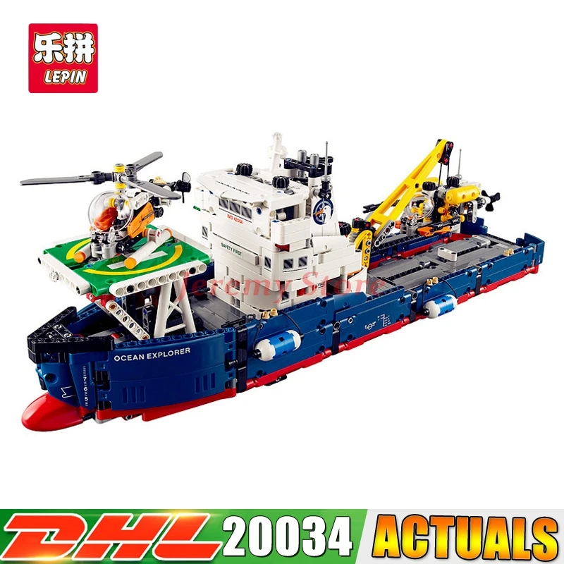 

DHL Lepin 20034 Genuine Technic Series Remote-control The Searching Ship Set Building Blocks Bricks Toys 42064