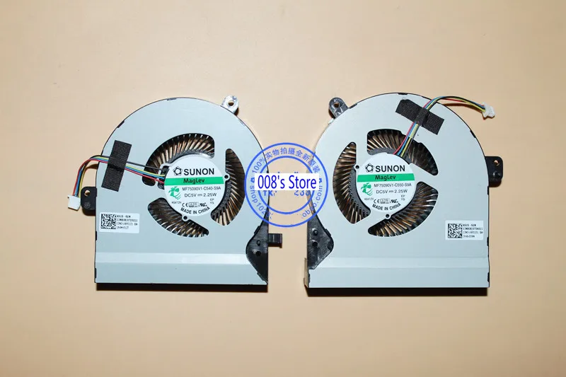 

New CPU GPU Cooler Fan For ASUS ROG Strix GL502 GL502VY GL502VS GL502VM GL502VSK MF75090V1-C540-S9A /MF75090V1-C550-S9A 5V 2.25W