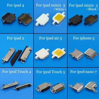 

Tablet PC mobile phone Charge socket Micro USB Connector jack mini port replacement for apple For ipad 4/2/mini/For ipod air