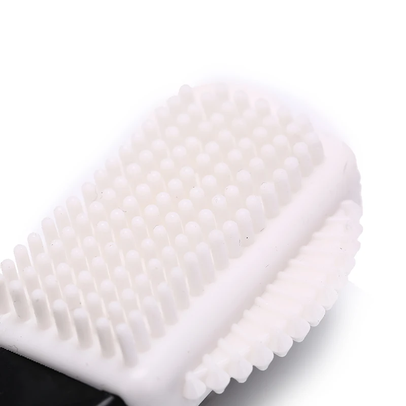 3-sides cleaning brush+ rubber eraser for suede nubuck shoes boot cleaner