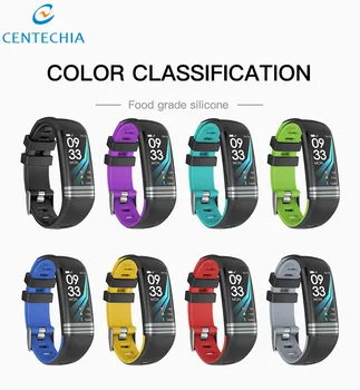 

Smart Bracelet Color Screen Blood Pressure Fitness Tracker Heart Rate Monitor Smart Band Sport for Android IOS pk mi band 3
