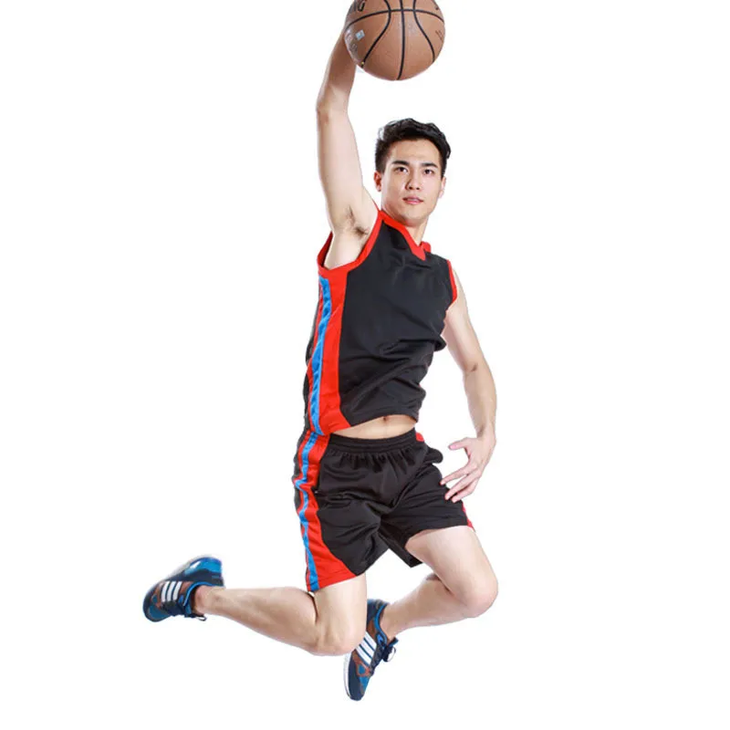 Новейший мужской костюм для баскетбола тренировочная рубашка шорты спортивная тренировочная одежда баскетбольная Джерси Дизайнерская одежда