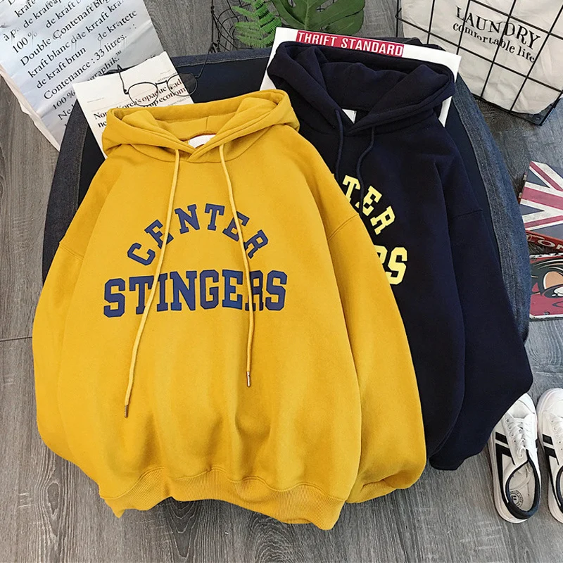 هوديس النساء مقنعين الصلبة سمكا إلكتروني المطبوعة فضفاض إمرأة هوديي Kawaii بسيطة كل مباراة الطلاب الكورية نمط الترفيه شيك هوديس النساء مقنعين الصلبة سمكا إلكتروني المطبوعة فضفاض إمرأة هوديي Kawaii بسيطة كل مباراة الطلاب الكورية نمط الترفيه شيك