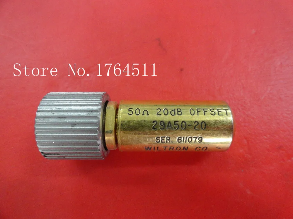 

[BELLA] Wiltron 29A50-20 20dB RG6U precision load Offset DC-18GHz GPC-7