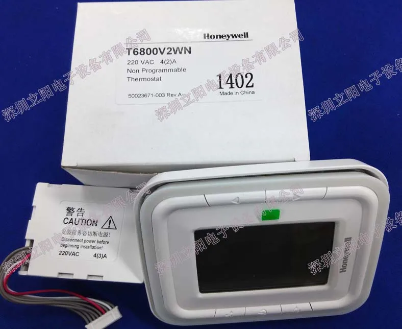 

New original authentic New thermostat panel T6800V2WN