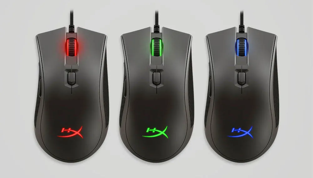 Kingston HyperX gaming mouse Pulsefire FPS Pro DPI 16000 RGB Lighting Wired professional gamer Mouse Pixart 3389 Mice for laptop (4)