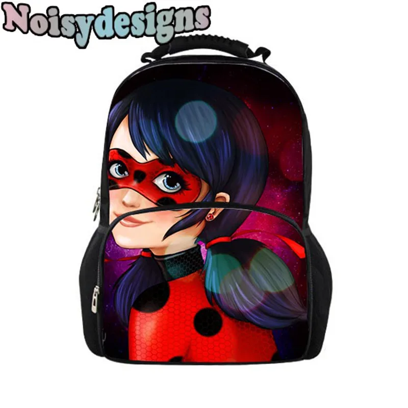 

Casual 3D Backpack Children School Bags Miraculous Ladybug Printing Schoolbag Boys Girls Student School Bag Kids Prints Bookbags