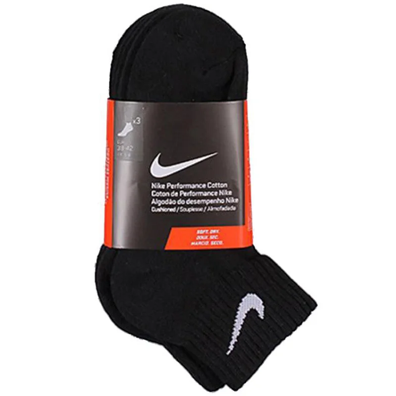 Новое поступление NIKE PERF CUSH QT 3PR унисекс спортивные носки(3 пары