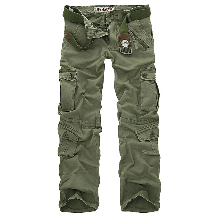  Hot sale free shipping men cargo pants camouflage trousers military pants for man 7 colors