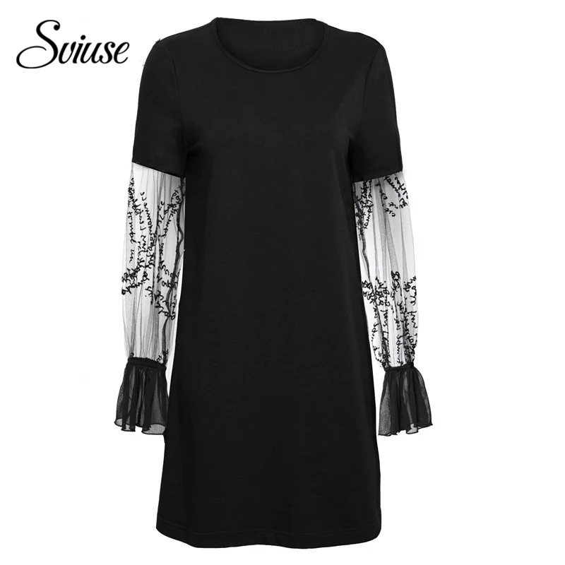 loose mesh dress