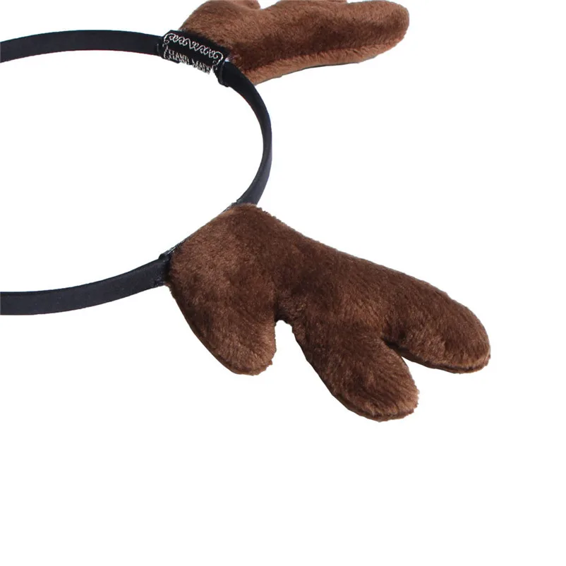 Christmas Women Headbands Antlers Headwrap Plush Antlers Hair Unique Design Festival Hair Band Accessories Navidad O16 (8)