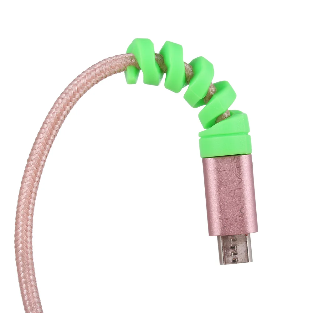 2 шт. защитный кабель для зарядки Choosen для Apple iPhone 8 X, USB кабель для зарядки, шнур, удлинитель питания
