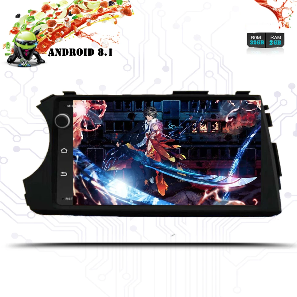 Top 7" HD 8Core Android 9.1 car dvd music video dvd tablet headunit 4g wifi for For Ssang Yong Kyron Actyon Korando 2005+ Head Unit 1