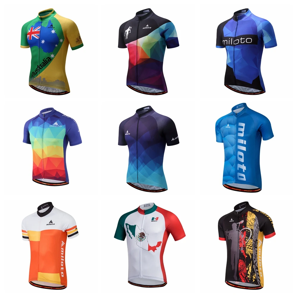 Cycling jersey Men Mountain Bike jersey summer Pro MTB Bicycle Shirts
