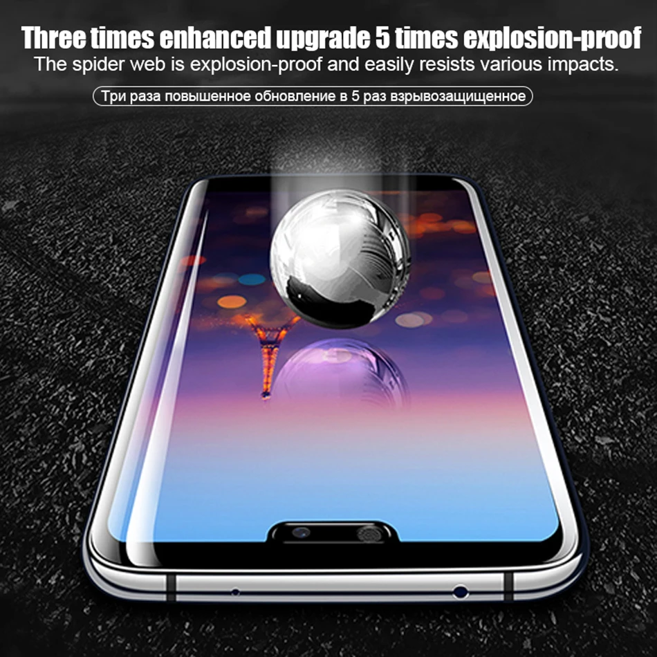 9d mate9 mate10 p20 Защитное стекло для huawei p 20 lite pro 20pro p20lite закаленное mate 10 9