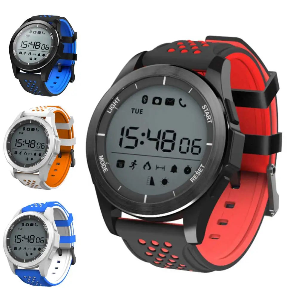 High Quality Men Women Smart Watch Luminous Waterproof Alarm Clock Pedometer Altitude Meter Thermometer Smartwatch