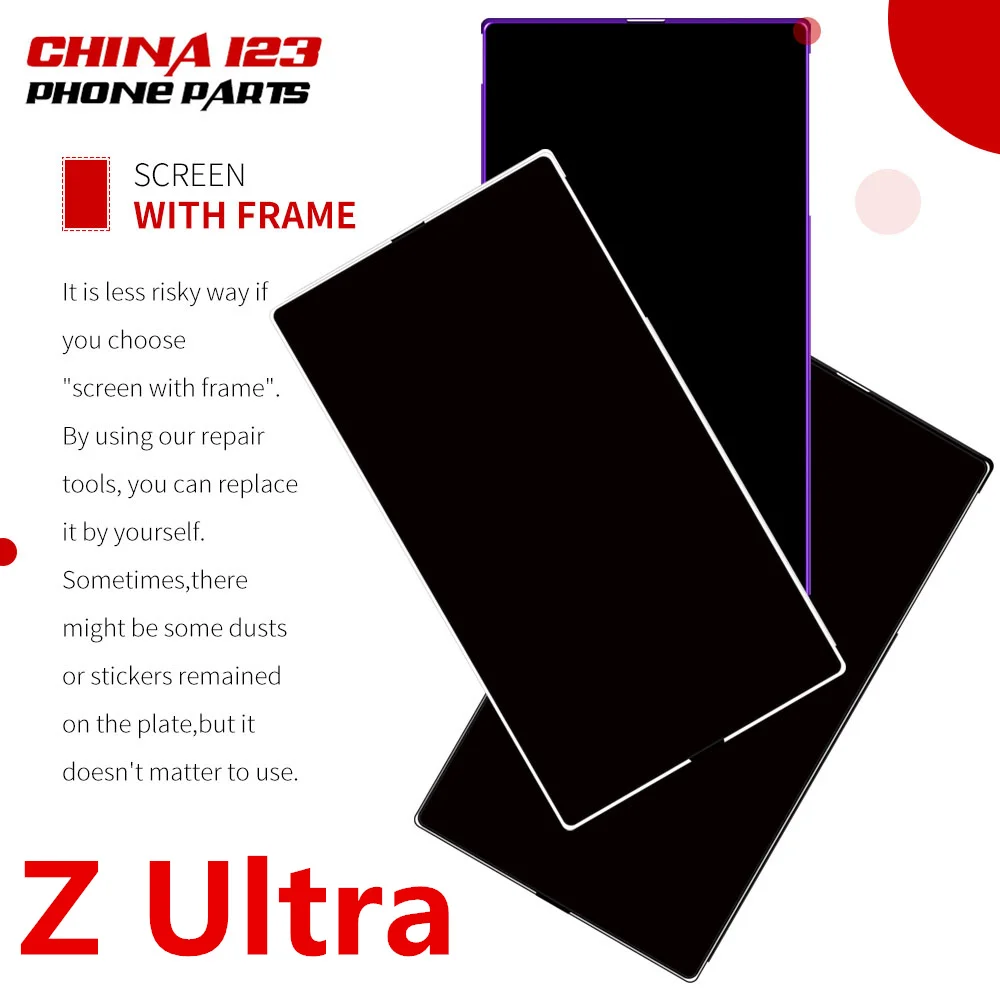 

Original LCD For SONY Xperia Z Ultra Display Touch Screen Digitizer For SONY Xperia Z Ultra Display XL39h XL39 C6833