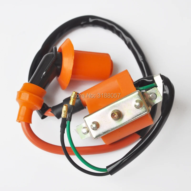 high performance ignition coil for 50cc 90cc 110cc 125cc ATV dirt bike quad go kart HP in