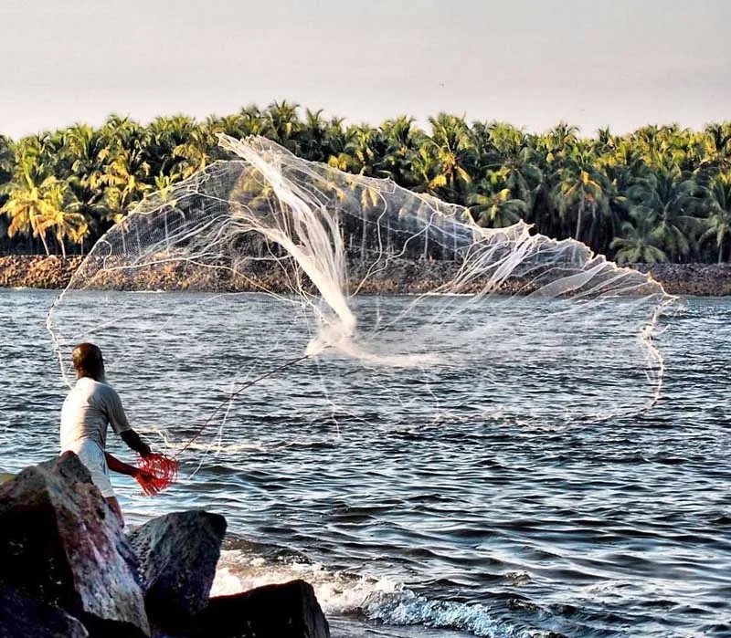 AS 150 The American style of Cast Net,Live Bait Casting Nets Cast net