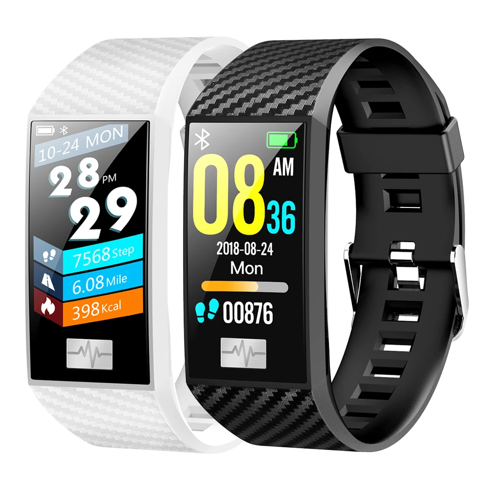 

DT58 Smart Bracelet ECG Heart Rate Blood Pressure Monitor Fitness Tracker Watch Sports Smart Wristband Multi-sports Mode