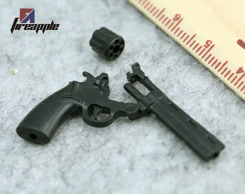 

1:6 Soldier Weapon Model Gun 4D Anaconda Revolver Cole 357 Toy F 12'' Action Figure