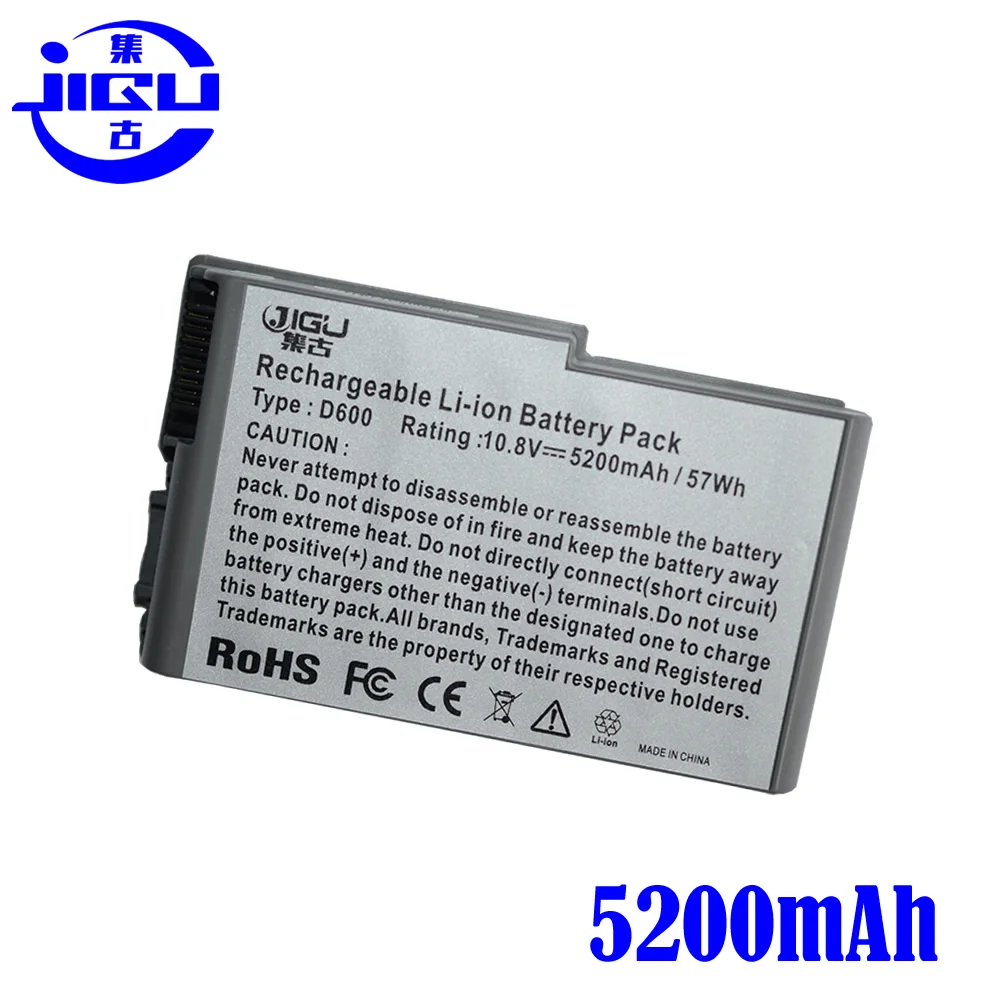 JIGU Новый аккумулятор для ноутбука Dell Latitude D500 D505 D510 D520 D600 D610 D530 серии замена 4P894 C1295