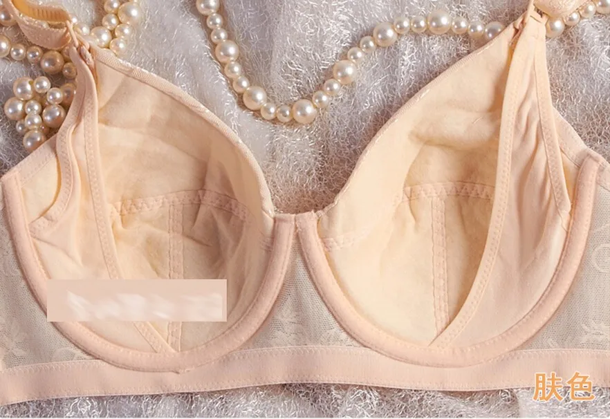Alimentação de Lingerie Alimentação para Mulheres Interior de Maternidade Sutiã de Amamentação Mulheres Roupa Interior Grávidas Algodão Tamanho Grande cd ef Copo Underwire Push up Mama Novo 100% 5 Sutiãs p/ amamentação