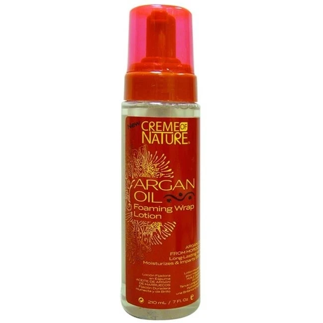 DDI 816207 Creme Of Nature Argan Oil Foaming Wrap Lotion Case of 12in