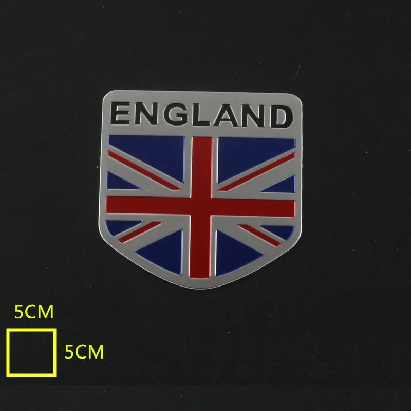 Наклейки на автомобиль с флагом Англии эмблема Великобритании для BMW Audi Ford Land Rover Mini Cooper Jaguar Авто Стайлинг