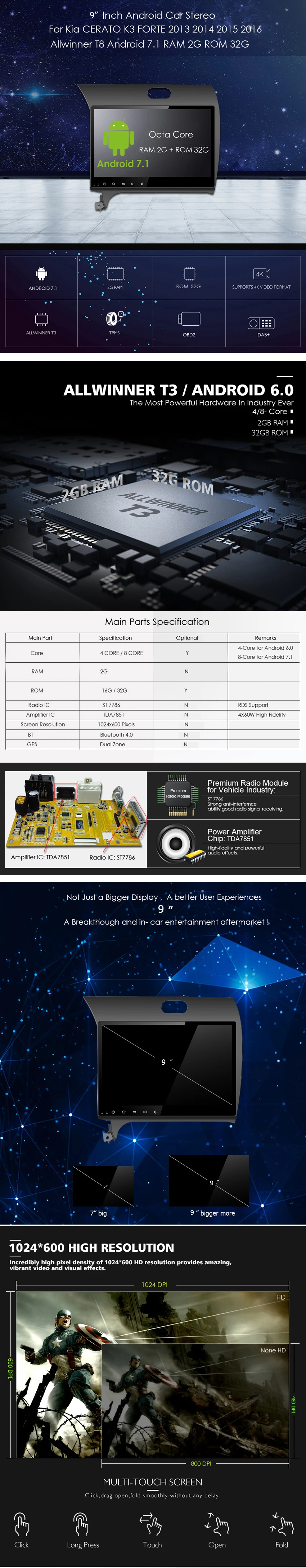 Clearance Android 7.1 RAM 2G ROM 32G Car DVD for Kia CERATO K3 FORTE 2013 2014 2016 car multimedia radio gps navigation system head unit 0 Clearance Android 7.1 RAM 2G ROM 32G Car DVD for Kia CERATO K3 FORTE 2013 2014 2016 car multimedia radio gps navigation system head unit 0