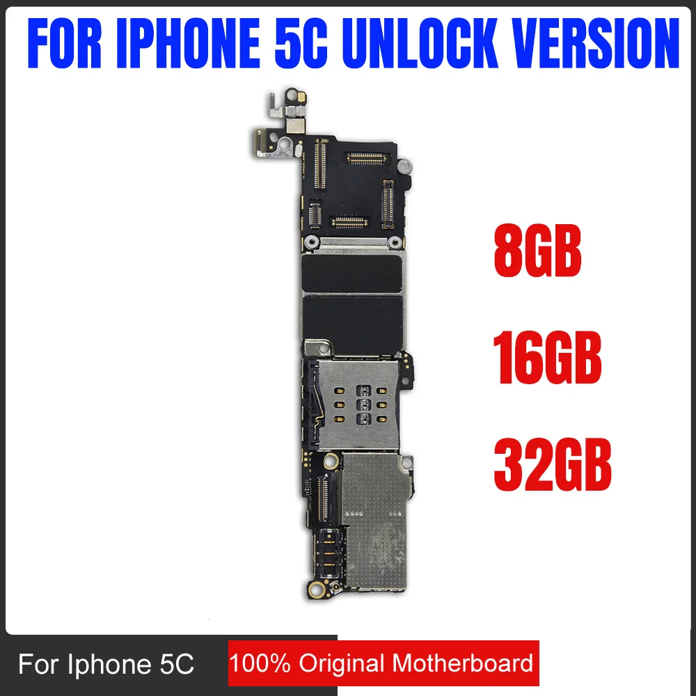 Полностью разблокированная для iphone 5 материнская плата, Оригинальная для iphone 5 5g материнская плата с системой IOS, 16 ГБ/32 ГБ/64 ГБ
