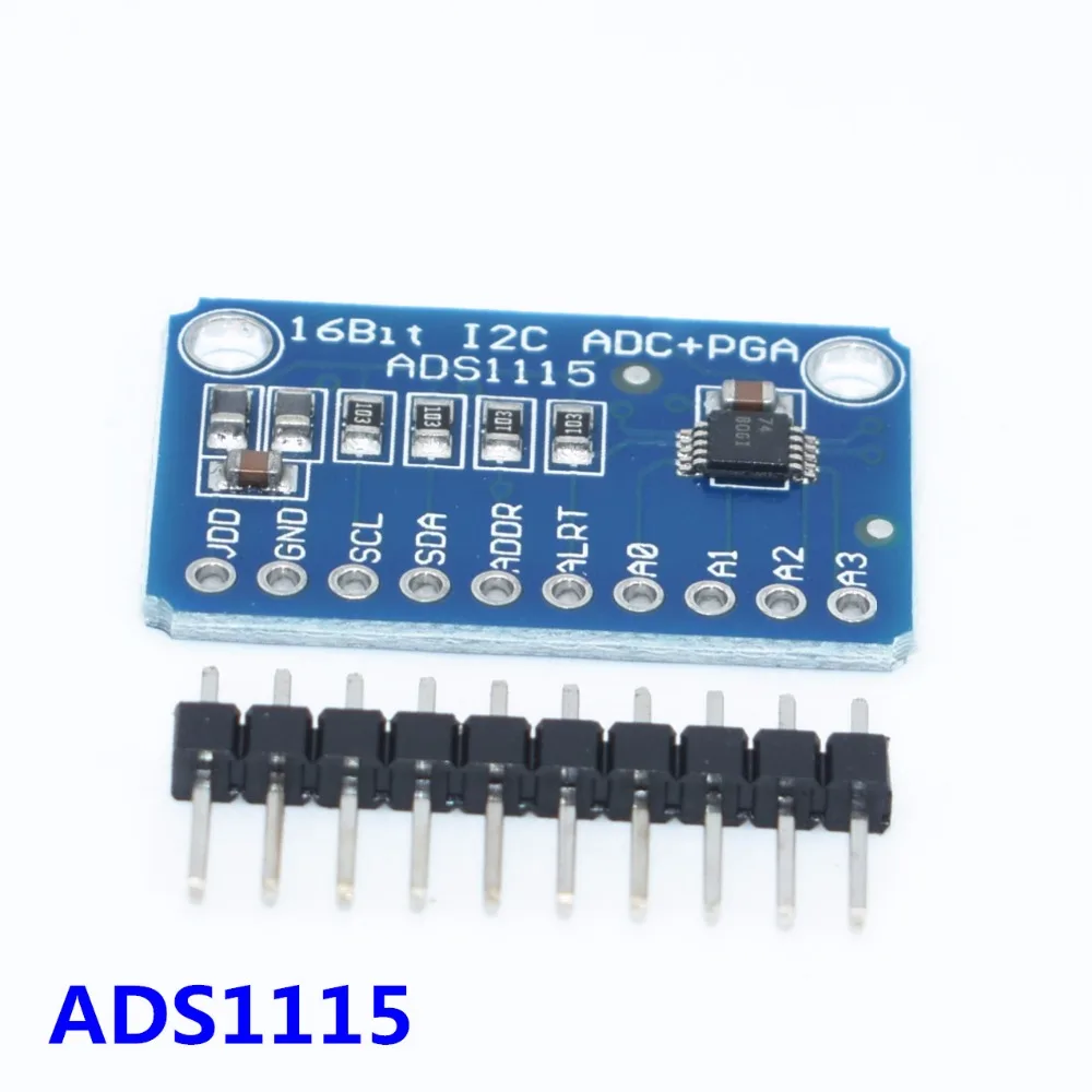 

16 Bit I2C ADS1115 Module ADC 4 channel with Pro Gain Amplifier RPi 1PCS