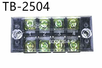 

10PCS TB Terminal Block TB-2504 Panel Mounted Terminal Connector 600V 25A 4 Position