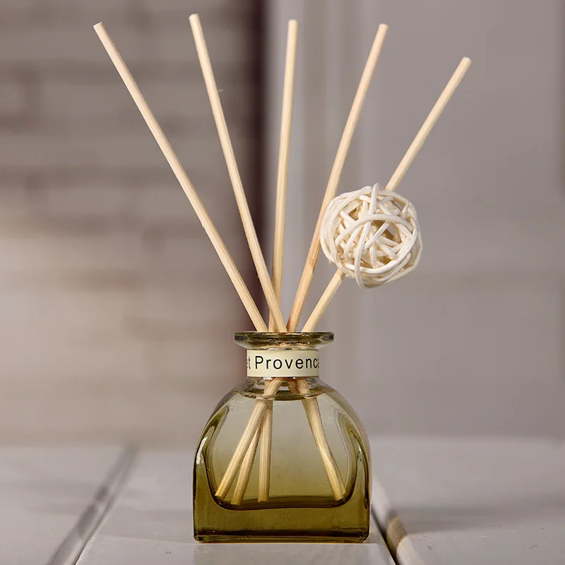 

50ML Reed Diffusers Sets Brown Bottle Rattan Sticks 50ML Aromatic Oils Aromatherapy Fragrance Perfume Flavoring for Home J002-02