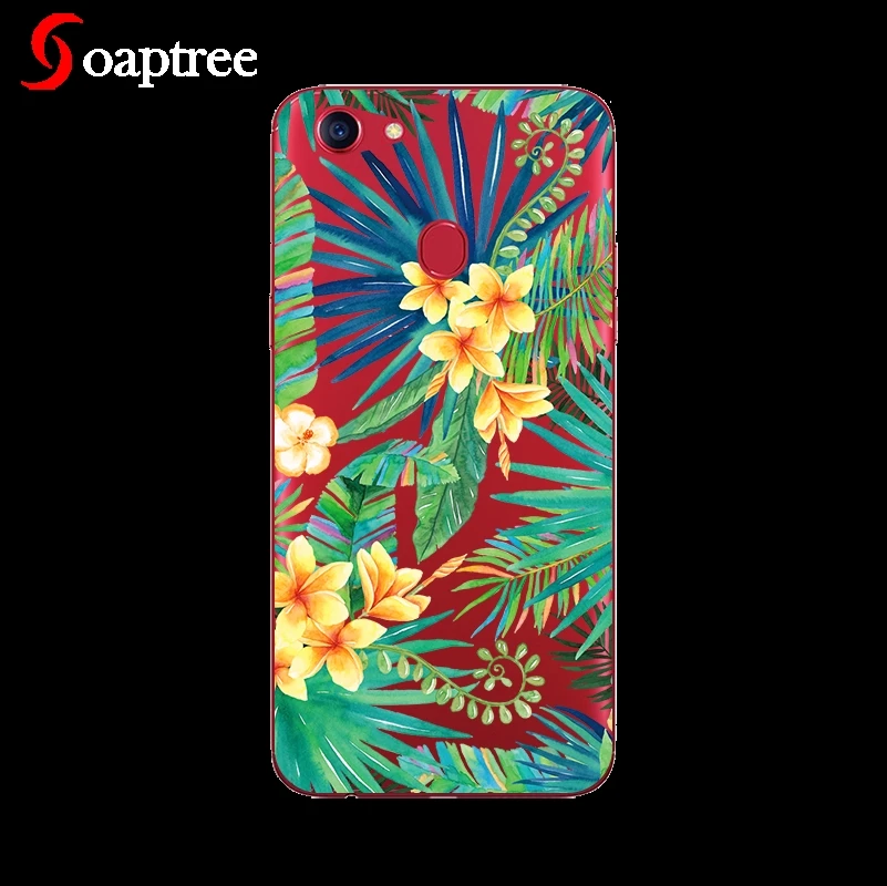 

Silicone Case For OPPO F5 Case Cover Clear Back Phone Cases For OPPO F5 6GB F5 Youth Plus Covers Soft TPU For Oppo A73 Coque