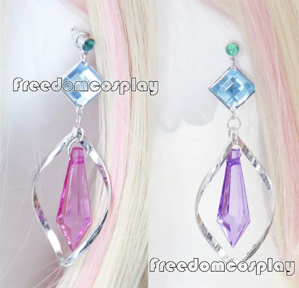 

Macross F Frontier Sheryl Nome Cosplay earrings ear stud ear clip One Pair