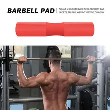Пена поддержка для спины и плечей покрытие Pad Спорт силовой Спорт поднятие штанги Подушка фитнес приседания шеи защитный коврик