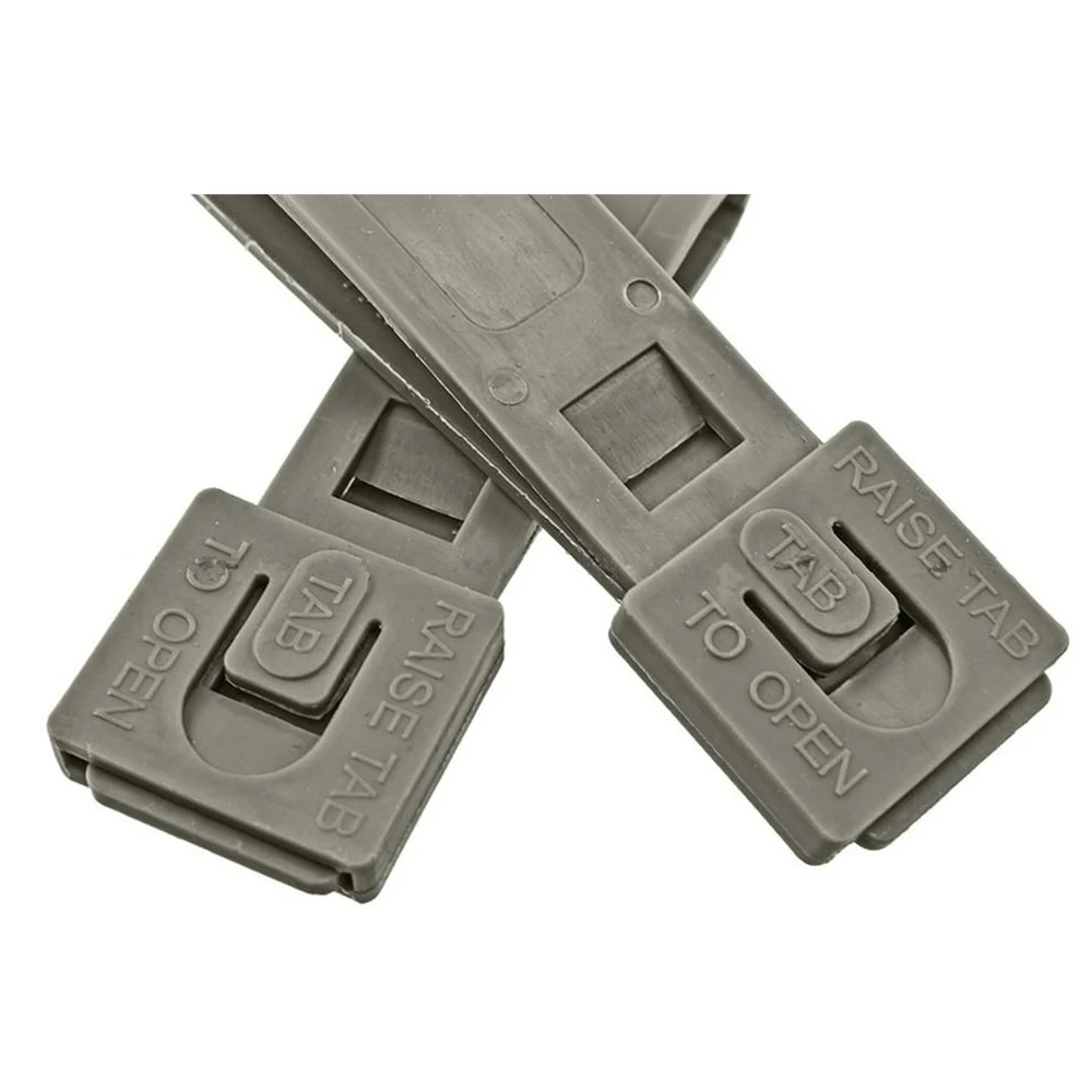 

Malice clip for MOLLE System 3" Long 4 pc each pair 8232 for helmet black OD SAND