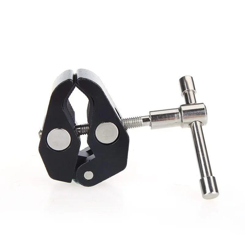  Multifunctional Crab Claw Clamp Tongs Pliers Clip Bracket for Camera Tripod Monopod for Studio Flas