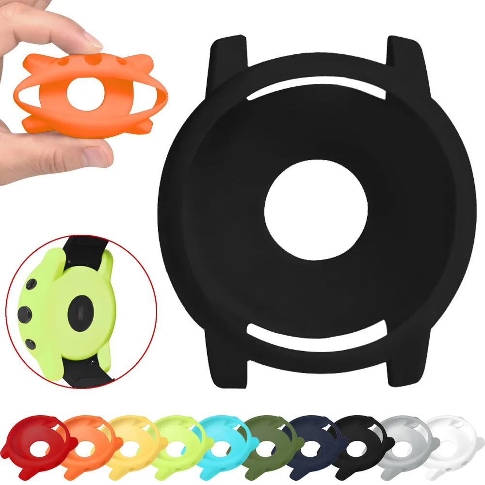 

Brand New High Quality Durable Soft TPU Protection Silicone Full Case Cover For Xiaomi /Huami/ AMAZFIT 2/2S Watch relogios