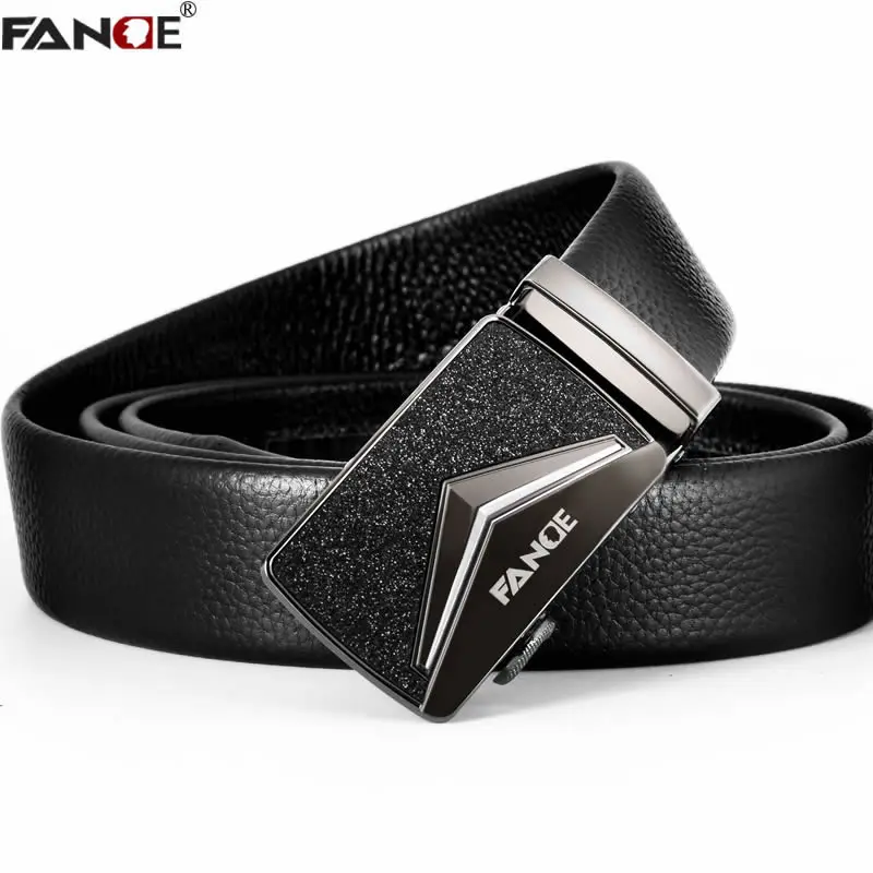 

FANGE men belt leather belt men mens casual high quality male Fashion designer jeans chain stretch belts luxury brand FG9258