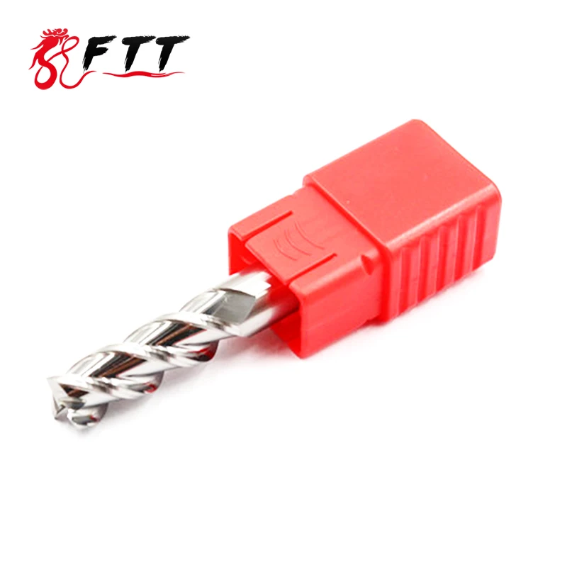 

Alloy Coating Tungsten Steel Milling Cutter Tool By Aluminum Cnc Maching HRC55 3 Blade Endmills Milling Cutter Woodding Cutter