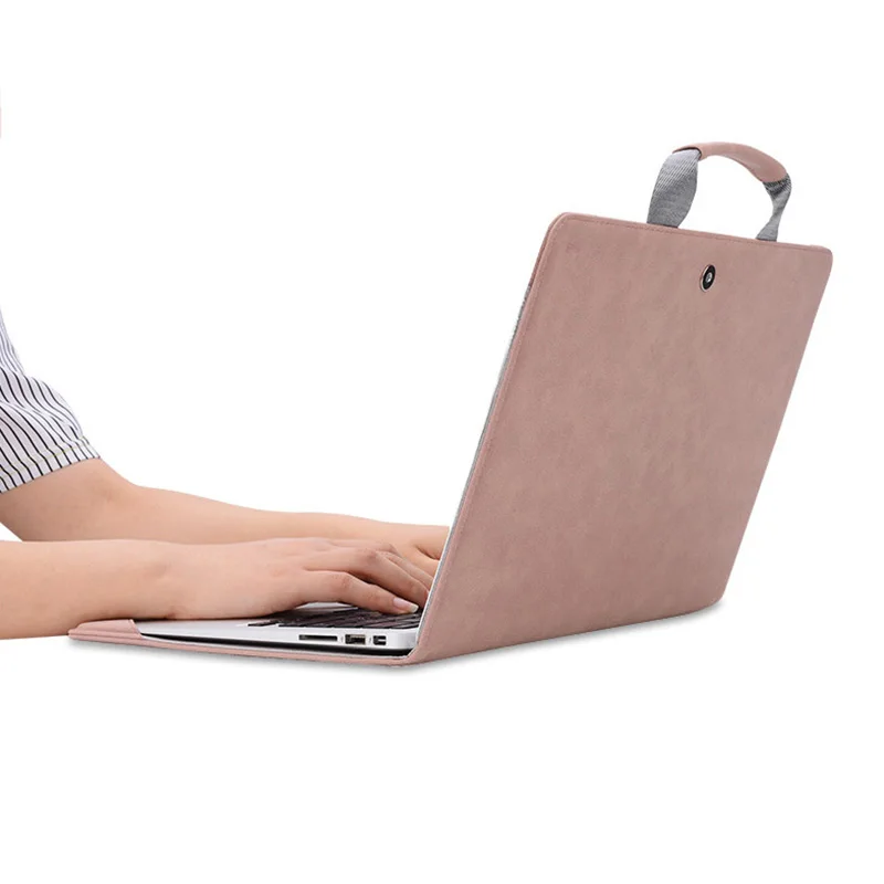 Модная сумка для ноутбука чехол Macbook Air Pro 12 13 15 ноутбук Retina портфель защитный