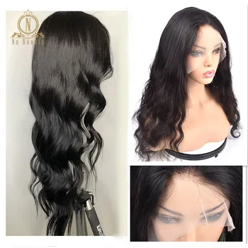 

Fake Scalp Transparent Full Lace Wigs Invisible Knot Bleached Knots Natural Wave Glueless Preplucked With Baby Hair Remy Wig