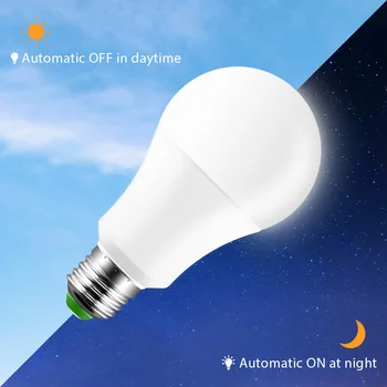 

Led Sensor Bulb E27 10W 110-220V Dusk to Dawn Light Bulb Day Night Light Sensor Lamp For Home Anti-mosquito Cold / Warm white