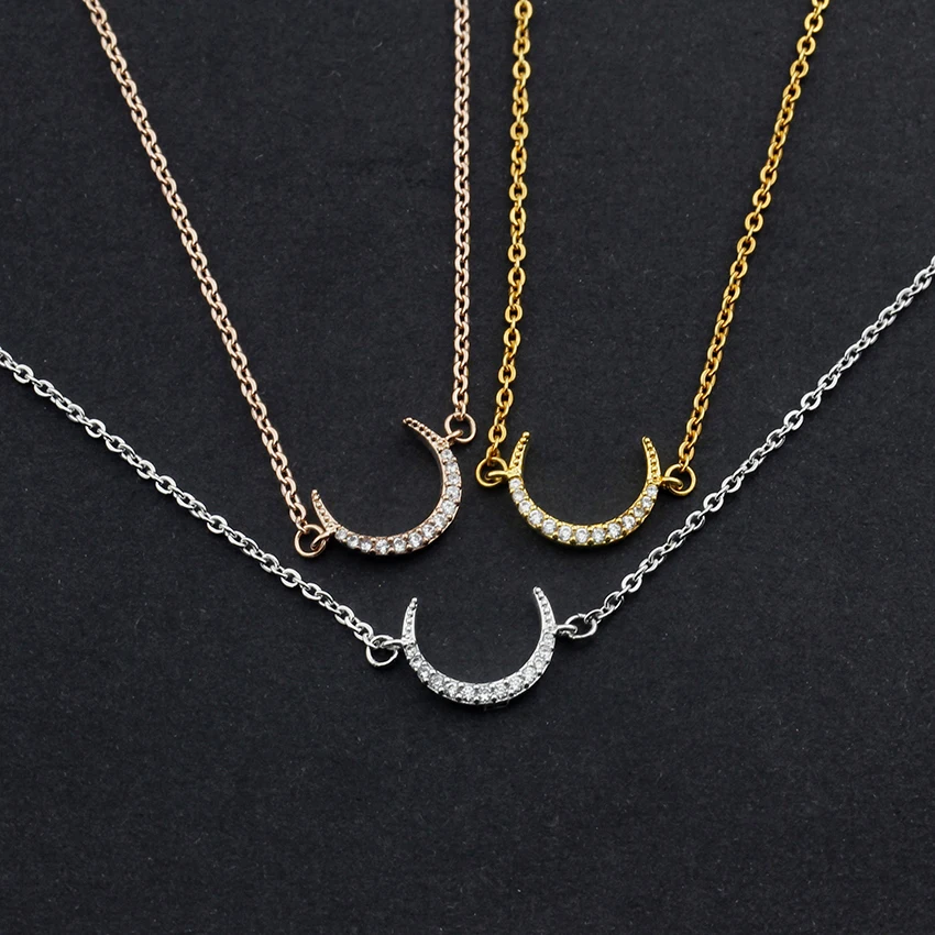 10 шт Винтаж Кристалл полумесяц Браслеты Бохо украшения деликатный ссылка браслет-цепочка Свадебные подарки невеста Bijoux