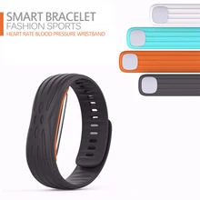 Bluetooth font b Smart b font Band Heart Rate Monitor Blood Pressure Fitness Tracker Wristband With