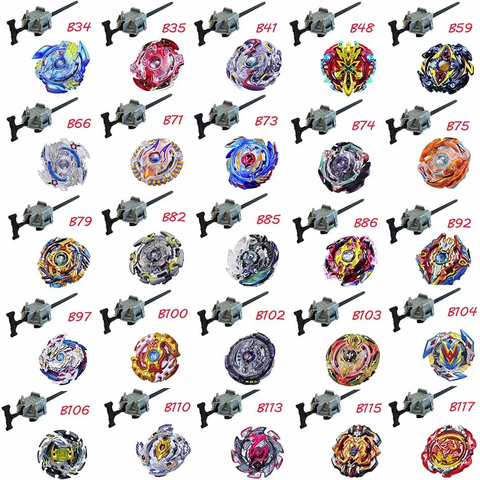 

Beyblade Burst Toys B-117 B-115 With Launcher Kids Gift Toupie Bayblade burst Metal Fusion God Spinning Top Bey Blade Blades