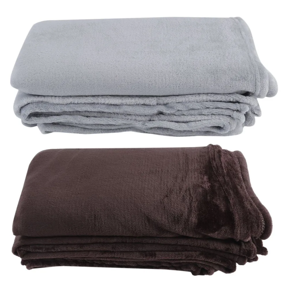 

Home Textile Anti-Pilling Plaid Solid Air/Sofa/Bedding Throws Flannel Blanket Winter Warm Soft Bedsheet 150*200cm